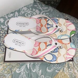 Coach sandals